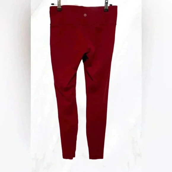 Lululemon Wunder Under Pant true red 6 - Picture 2 of 5